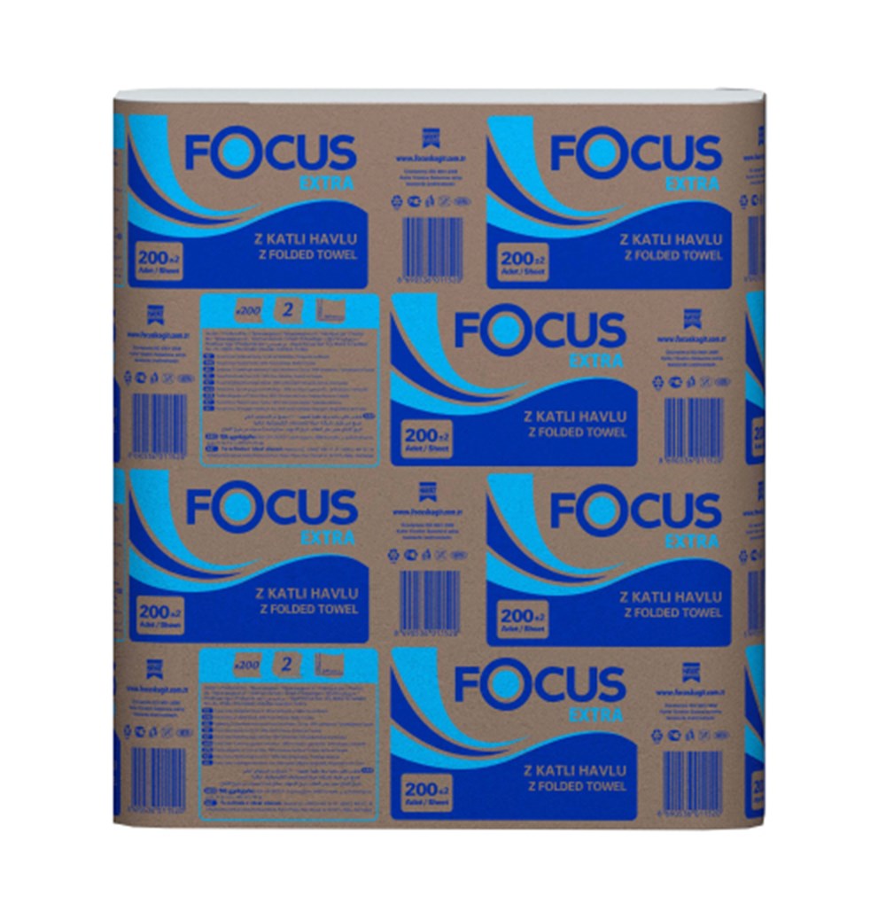 Focus Optimum Z Katlı 200 Yaprak Kağıt Havlu (12 Adet)